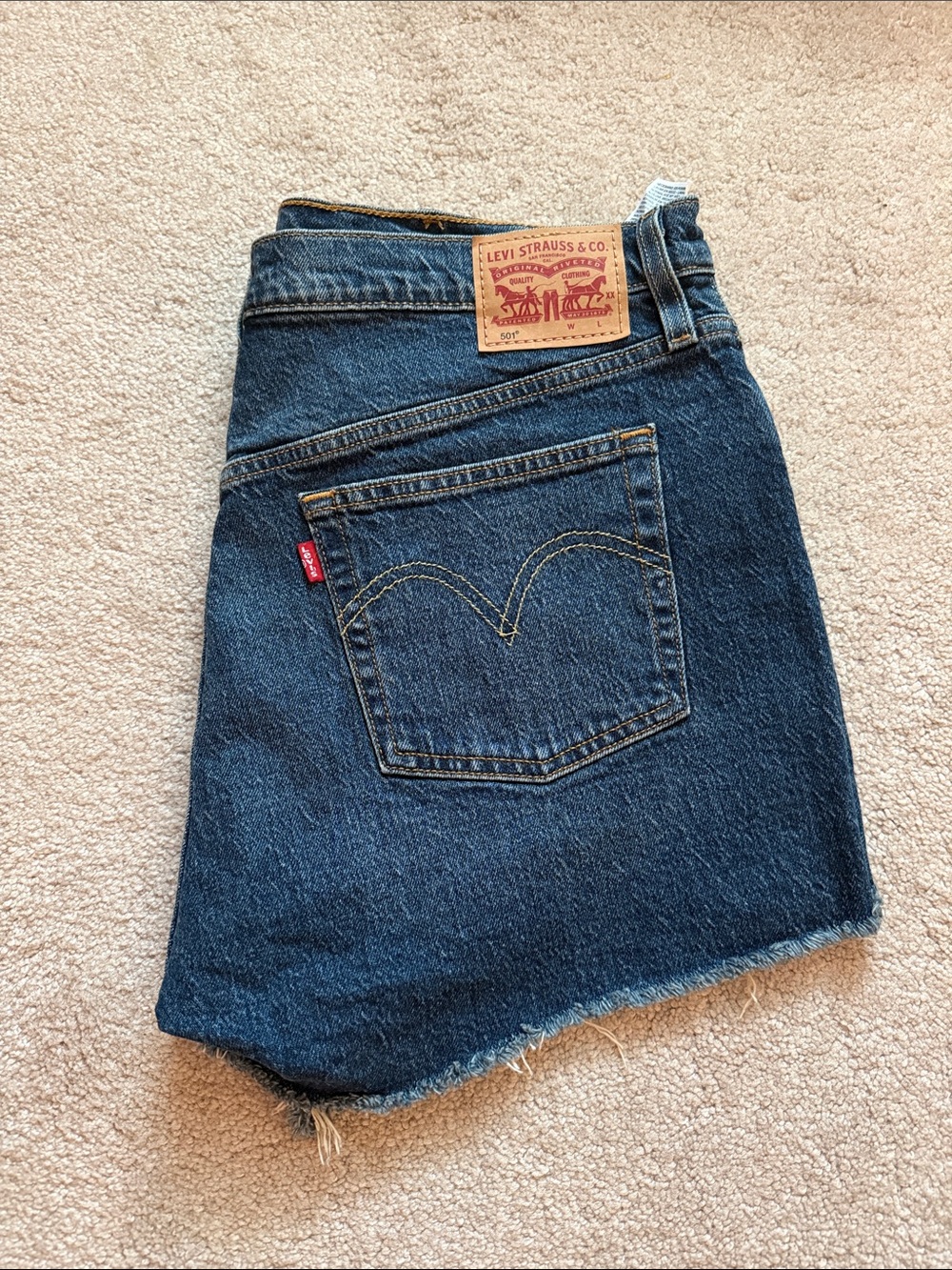 Levi Strauss Denim Cutoff Shorts
